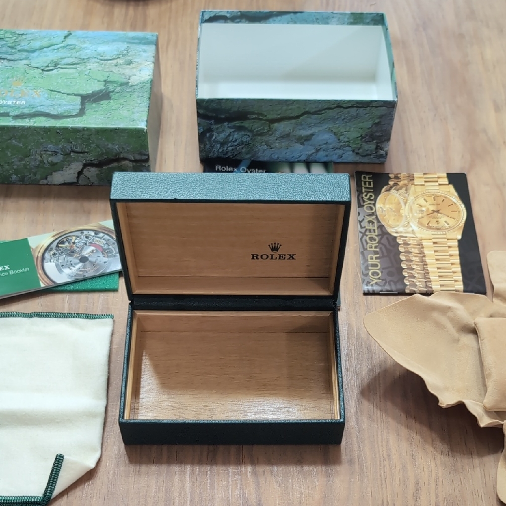 Rolex Green Watch Presentation Box